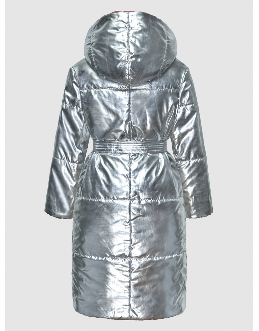 50 (L) – последний размер – двусторонняя зимняя куртка серая женская Doratti 200369 фото 3