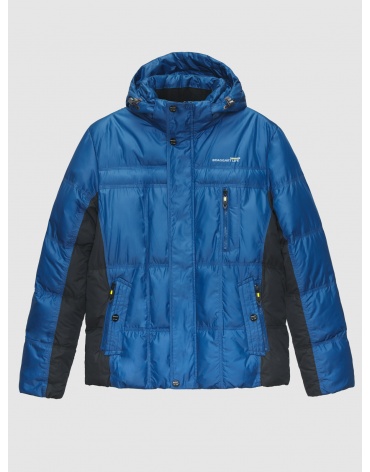 48 (M) – последний размер – куртка с капюшоном мужская зимняя Braggart синяя 200006 фото 1