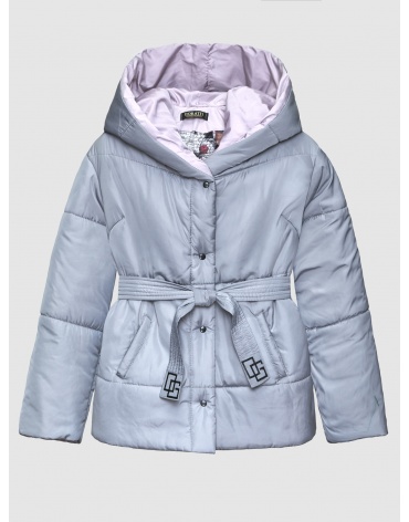 50 (L) – последний размер – зимняя куртка Doratti серая на кнопках 200372 фото 1